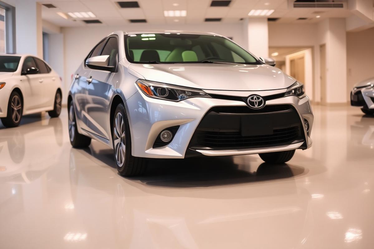 Toyota Corolla — used sedan for export