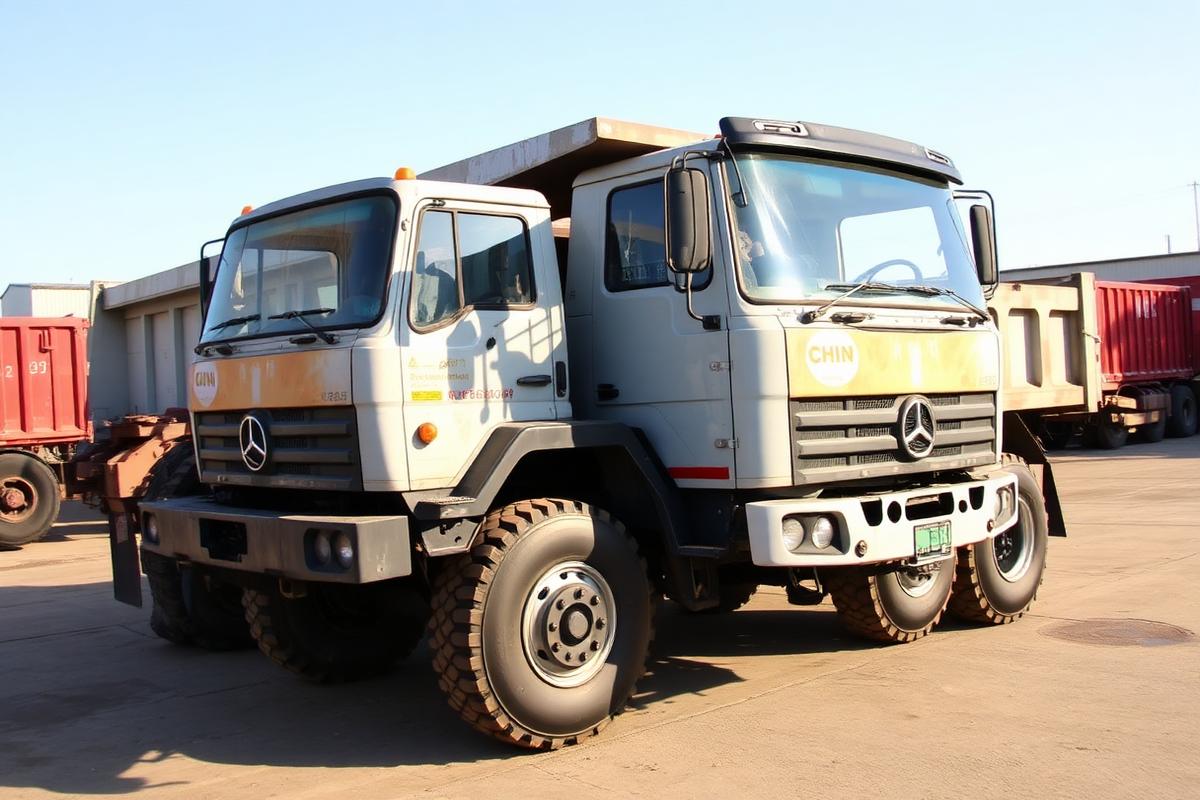Heavy Truck 8x4 Dump Truck — used truck for export