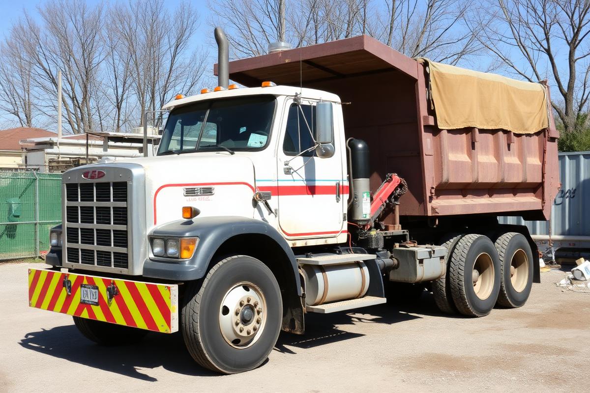Heavy Truck Muck / Spoil Truck — used truck for export