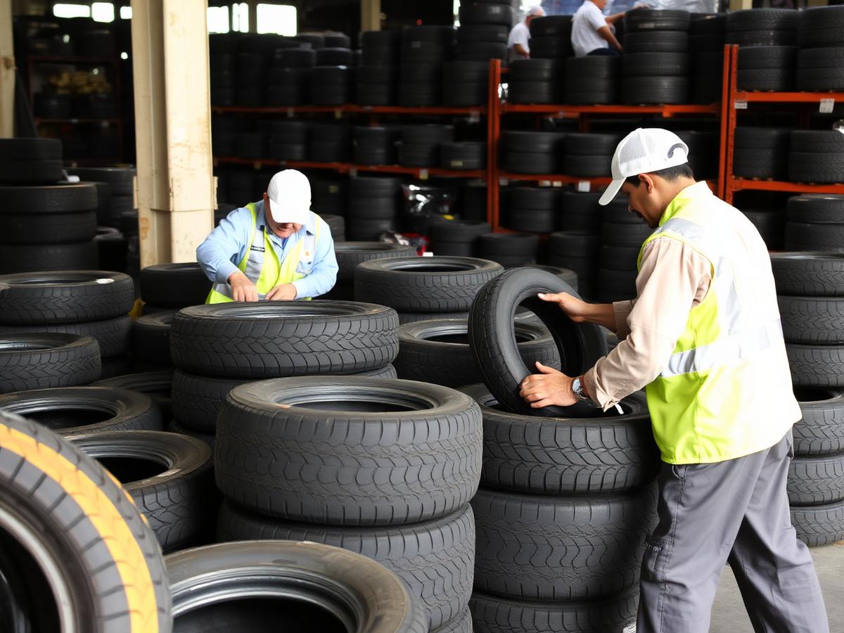 Part-Worn Tyre Mixed Lots